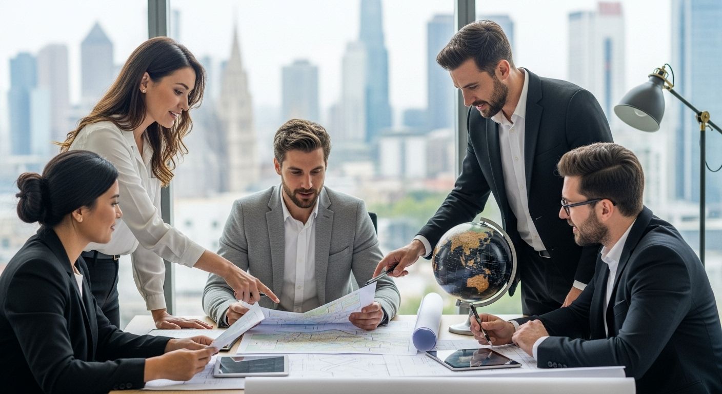 overseas property advice, international real estate meeting